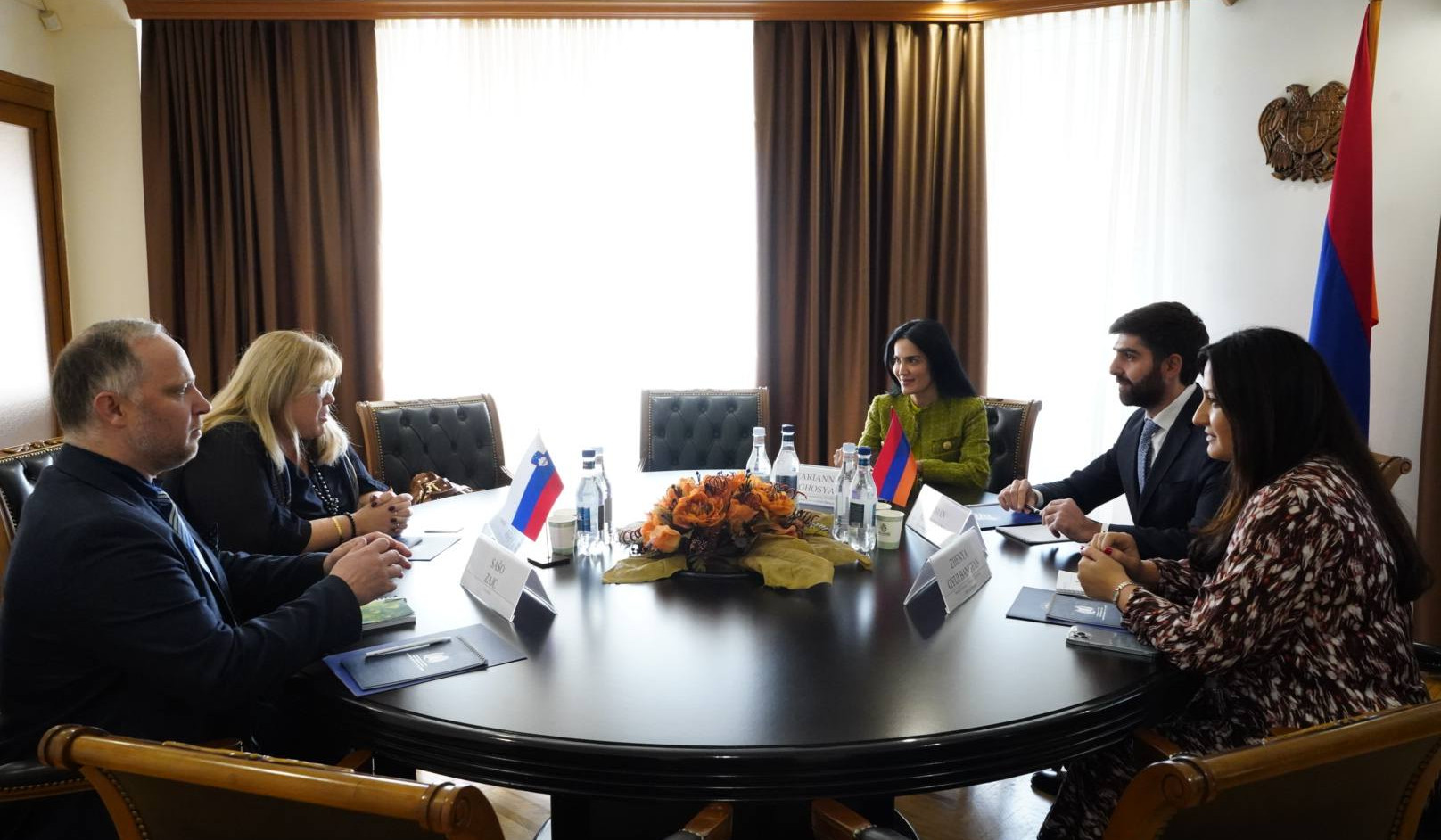 Քննարկվել են ՀՀ-ի և Սլովենիայի միջև առևտրաշրջանառության ավելացման հեռանկարները