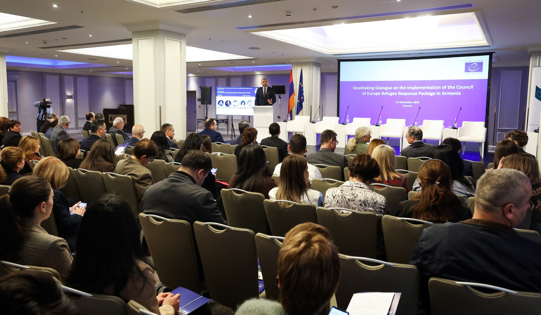 Բռնի տեղահանված անձանց և փախստականների իրավունքների պաշտպանությունը ՄԻՊ գործունեության առաջնային ուղղություններից են