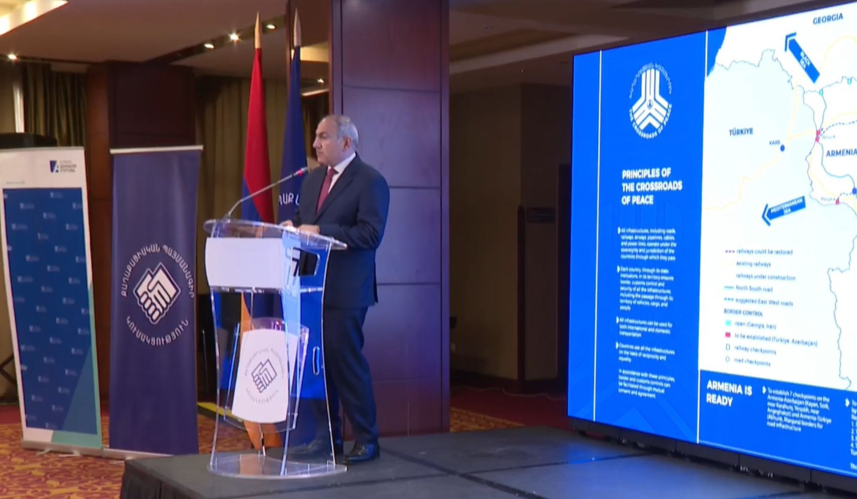 ER-ABŞ arasında birgə yaradılmış şirkət olacaq və şirkəti idarə edəcək direktorlar şurası olacaq: Paşinyan TRIPP haqqında danışıb