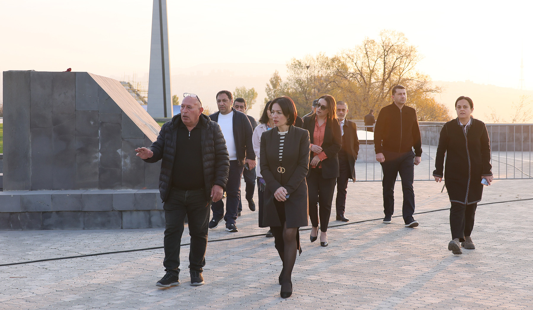 ԿԳՄՍ նախարարն այցելել է Հայոց ցեղասպանության հուշահամալիր