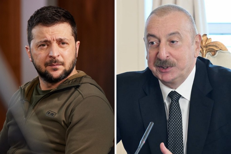 Состоялся телефонный разговор Алиева и Зеленского