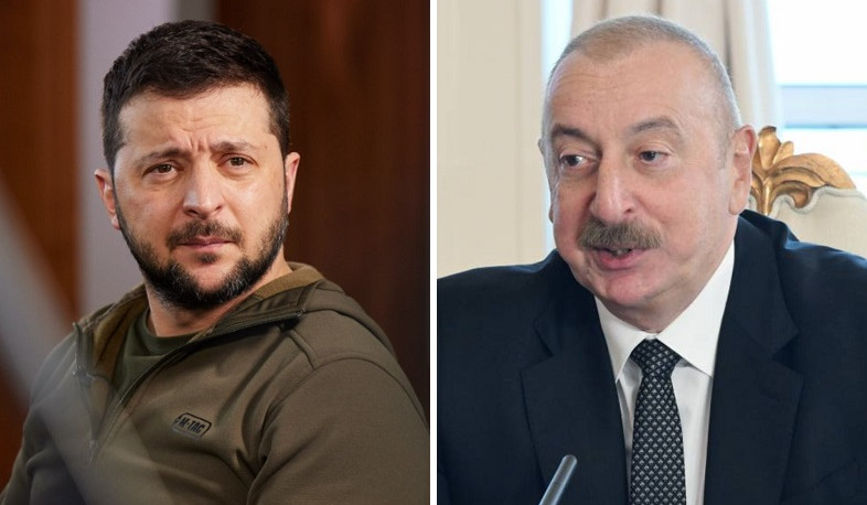 Состоялся телефонный разговор Алиева и Зеленского