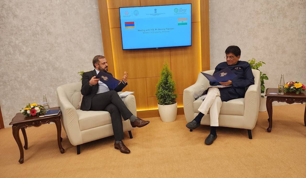 Քննարկվել են Հայաստանի և Հնդկաստանի միջև տնտեսական հարաբերությունների ընդլայնման և առևտրաշրջանառության ավելացման հնարավորությունները