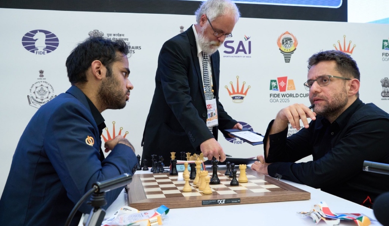 ՖԻԴԵ-ի շախմատի աշխարհի գավաթի 1/8 եզրափակչի առաջին խաղում հայ գրոսմայստերները իրենց խաղերը ավարտեցին ոչ-ոքի արդյունքով