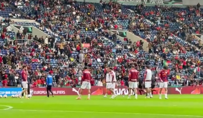 Պորտուգալիա-Հայաստան՝ 5։1. առաջին խաղակեսն ավարտվեց խոշոր տարբերությամբ