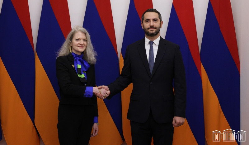 Issues related to Armenia-US strategic partnership discussed: Rubinyan met with Allison Hooker