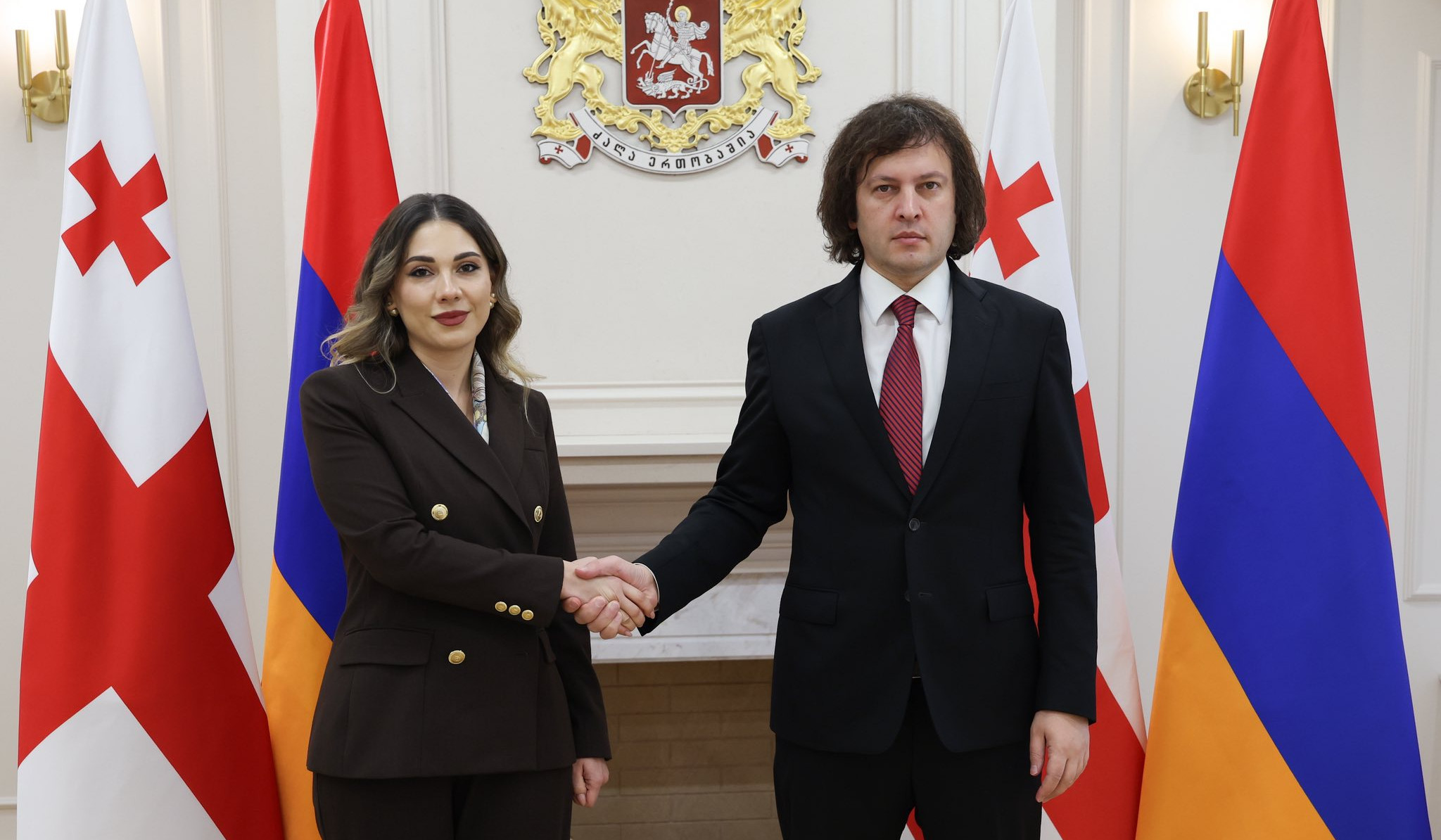 Effective partnership between Georgia and Armenia in the field of justice emphasized: Galyan met with Kobakhidze