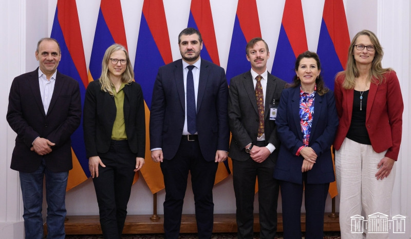 Arman Yeghoyan meets with delegation led by Team Leader of Service for Foreign Policy Instruments of European Commission