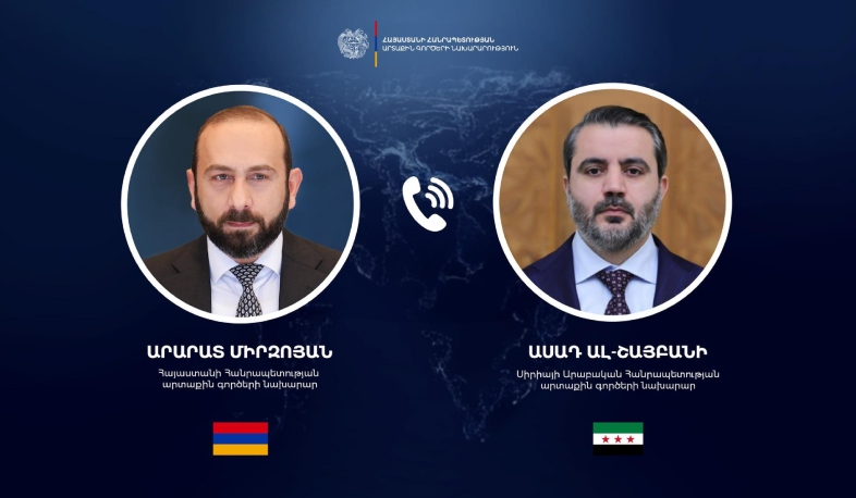 Al-Shaibani congratulates Mirzoyan on establishment of peace between Armenia and Azerbaijan