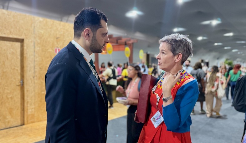 Պատրաստ ենք շարունակել համագործակցությունը բնապահպանական օրակարգի առաջմղման ուղղությամբ. ՇՄ նախարարը հանդիպել է Մերի Գրեգի հետ