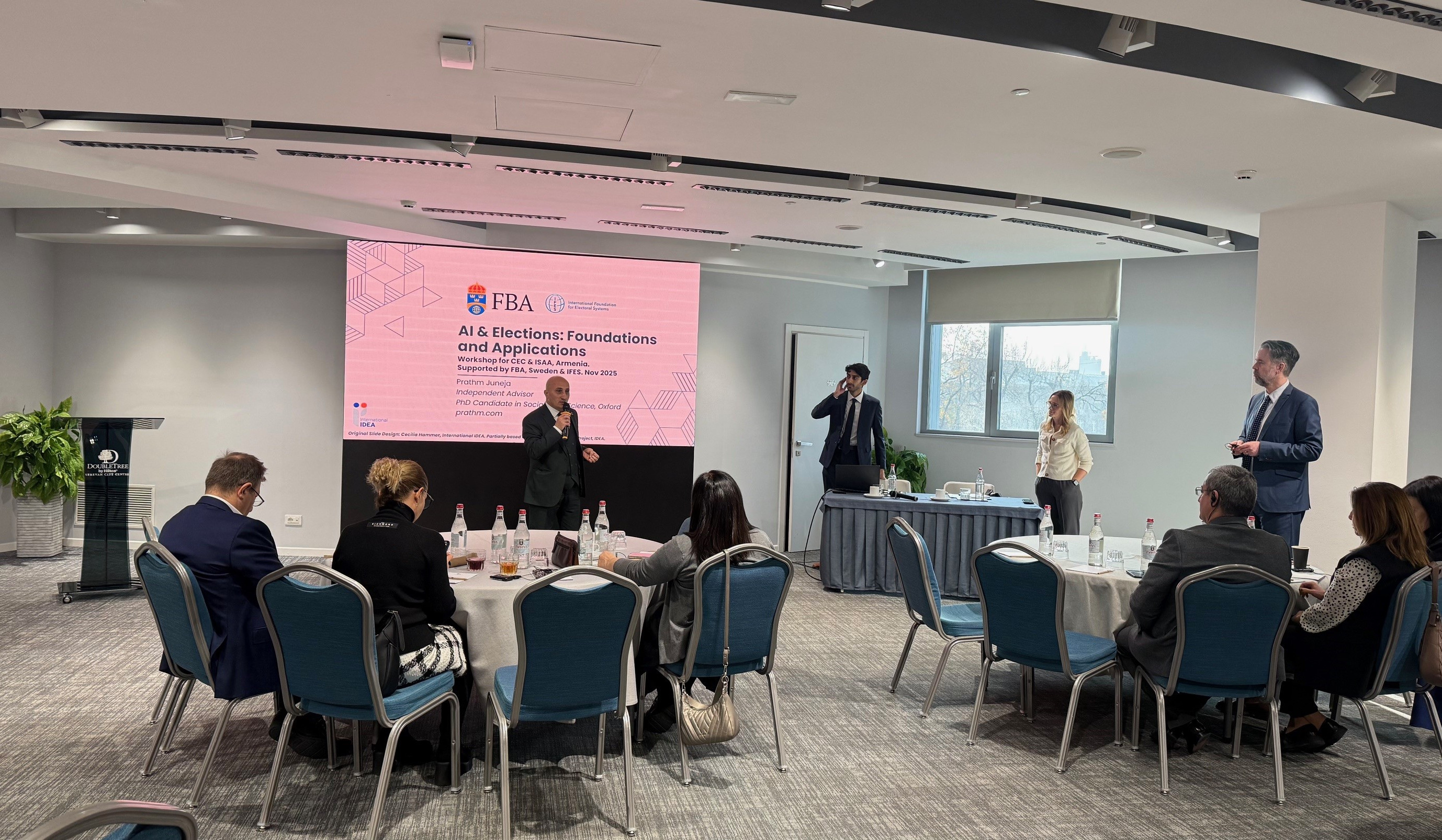 ԿԸՀ ներկայացուցիչները մասնակցել են «Արհեստական բանականությունը և ընտրությունները» թեմայով աշխատաժողովին