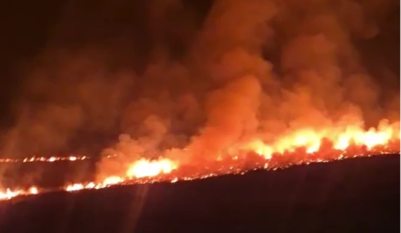 Ճամբարակ-Թթուջուր հատվածում բռնկված հրդեհի 3 օջախներից 2-ը մարված են