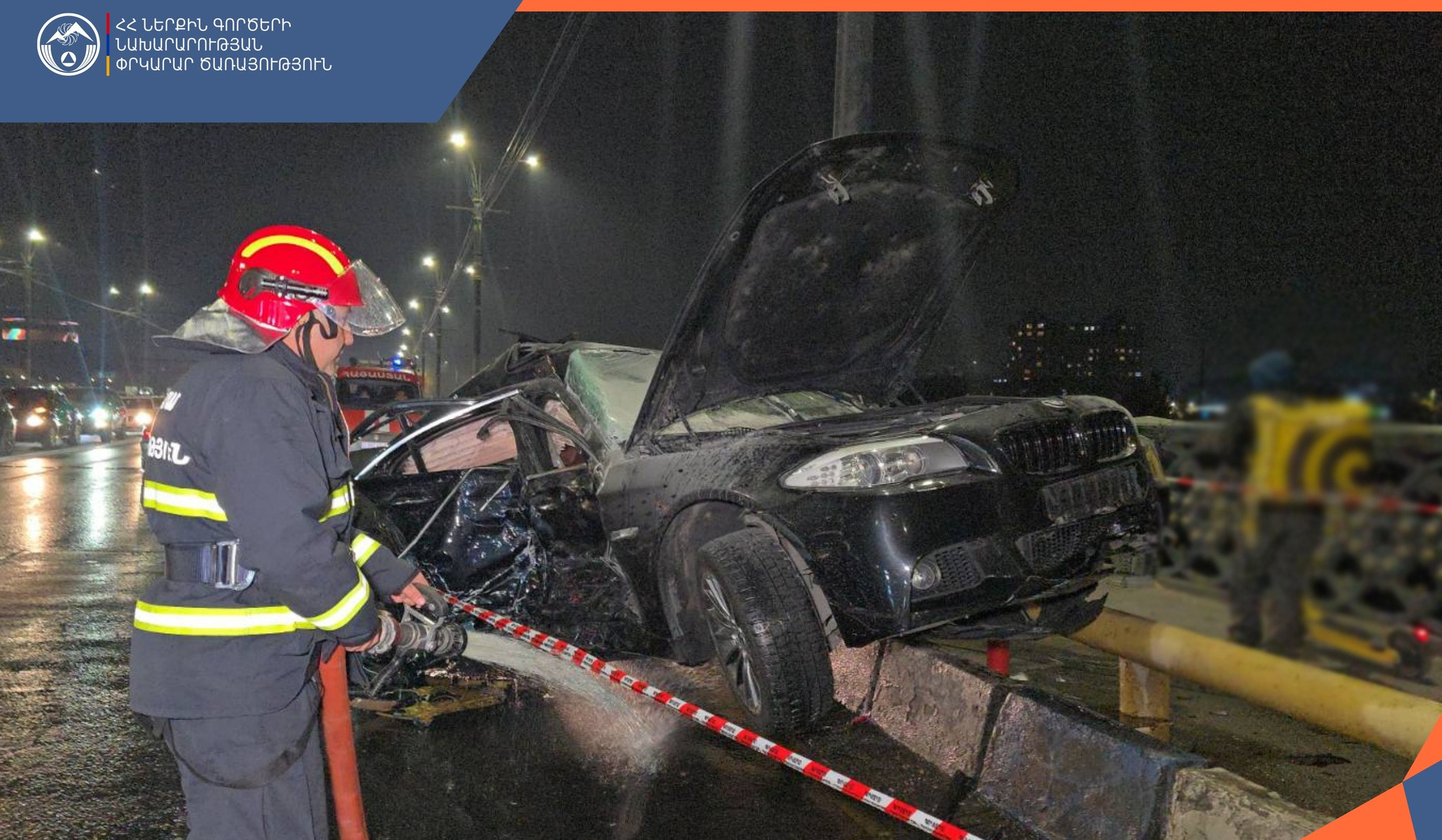 Կիևյան կամրջի վրա ավտոմեքենաներ են բախվել․ կա զոհ