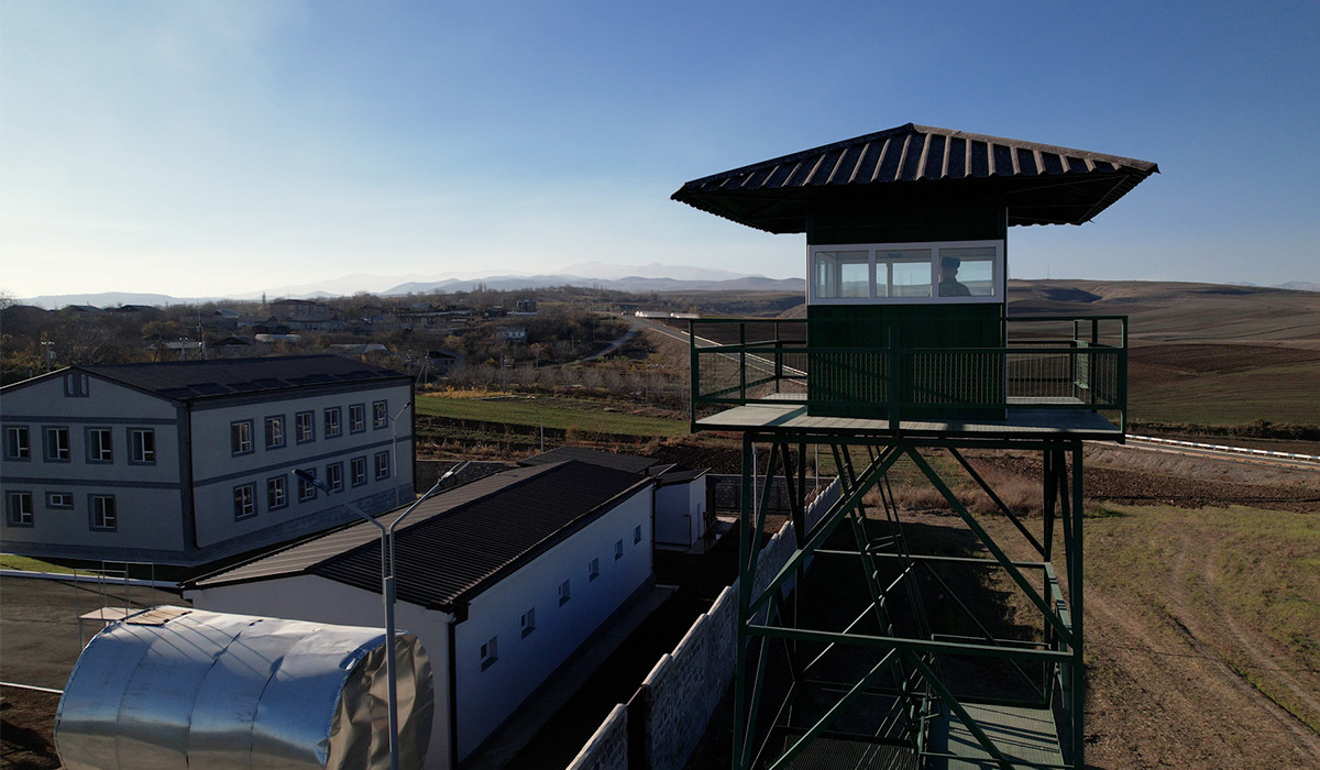 Սահմանապահ զորքերի N ջոկատում տեղի է ունեցել սահմանապահ 3 նոր ուղեկալների բացման արարողությունը