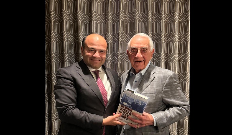 Նարեկ Մկրտչյանը հանդիպում է ունեցել քաղաքական ռազմավարության փորձագետ  Քեն Խաչիկյանի հետ