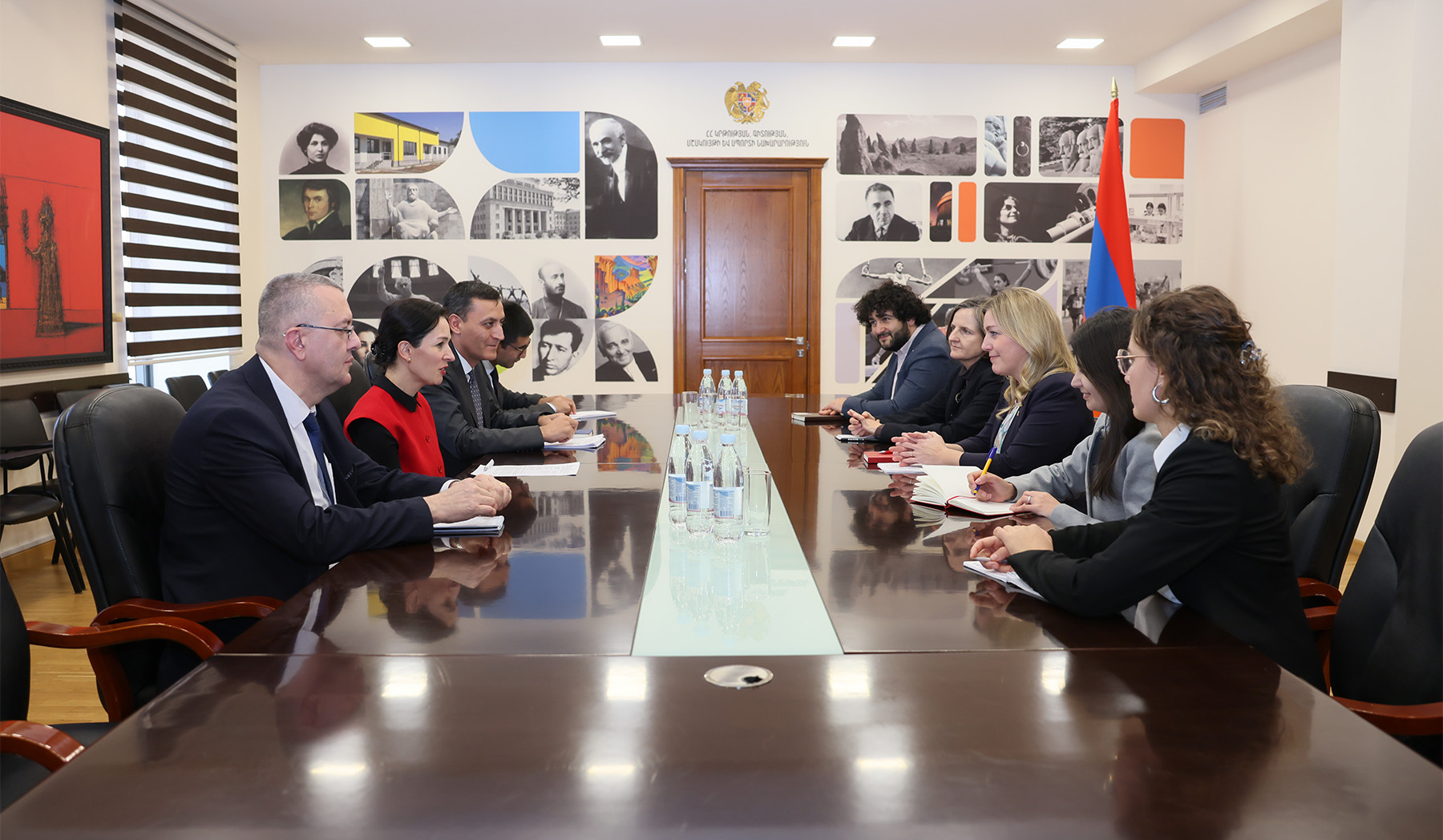 ԿԳՄՍ նախարարն ու Շվեյցարիայի դեսպանը կարևորել են համագործակցությունը մշակույթի ոլորտում