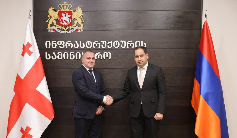 Վրացական կողմը հետաքրքրություն է ցուցաբերել ջրերի կառավարման ոլորտում հայկական փորձի նկատմամբ. Խուդաթյանը հանդիպել է Սոխաձեի հետ