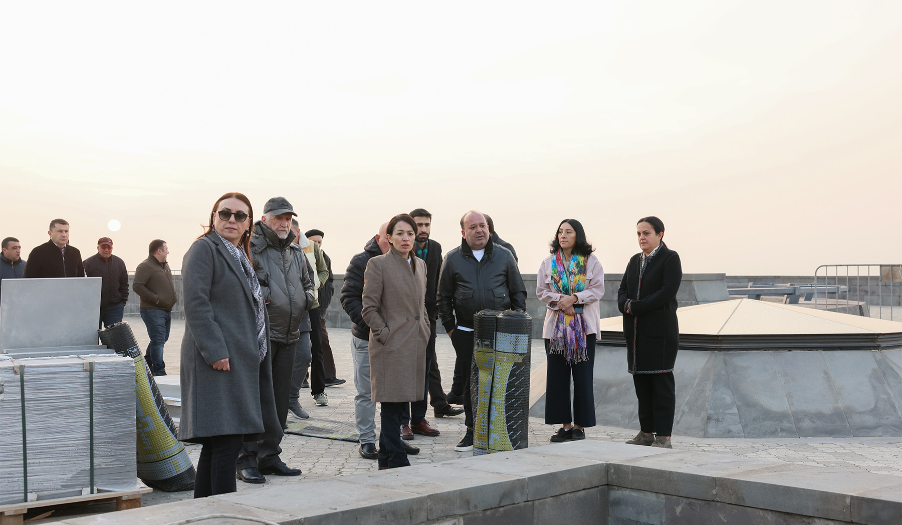 Ժաննա Անդրեասյանը Հայոց ցեղասպանության հուշահամալիրում հետևել է հիմնանորոգման աշխատանքներին