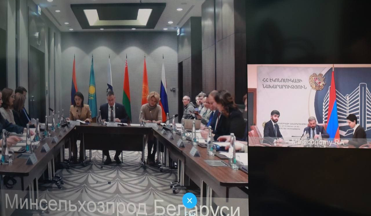 Papoyan videoəlaqə vasitəsilə Minskdə keçirilən Aİİ Aqrar-Sənaye Siyasəti Şurasının 6-cı sessiyasına qatılıb