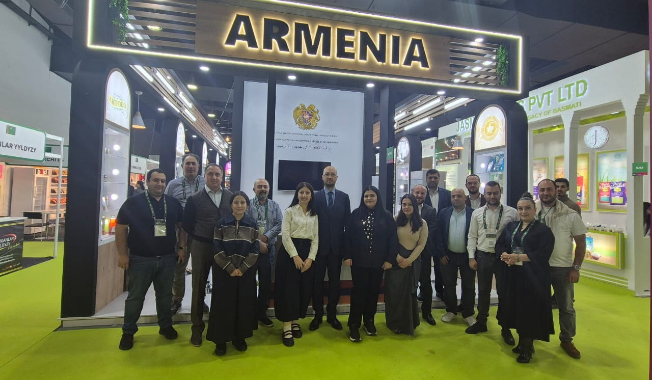 Հայաստանը միասնական տաղավարով մասնակցում է Էրբիլի գյուղատնտեսական միջազգային ցուցահանդեսին
