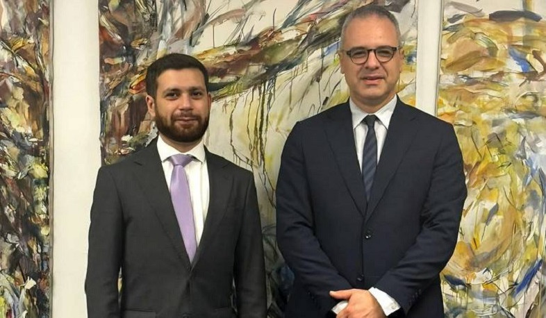 Meeting of Deputy Foreign Minister of Armenia with Negotiator of Greek Cypriot side for Cyprus Problem