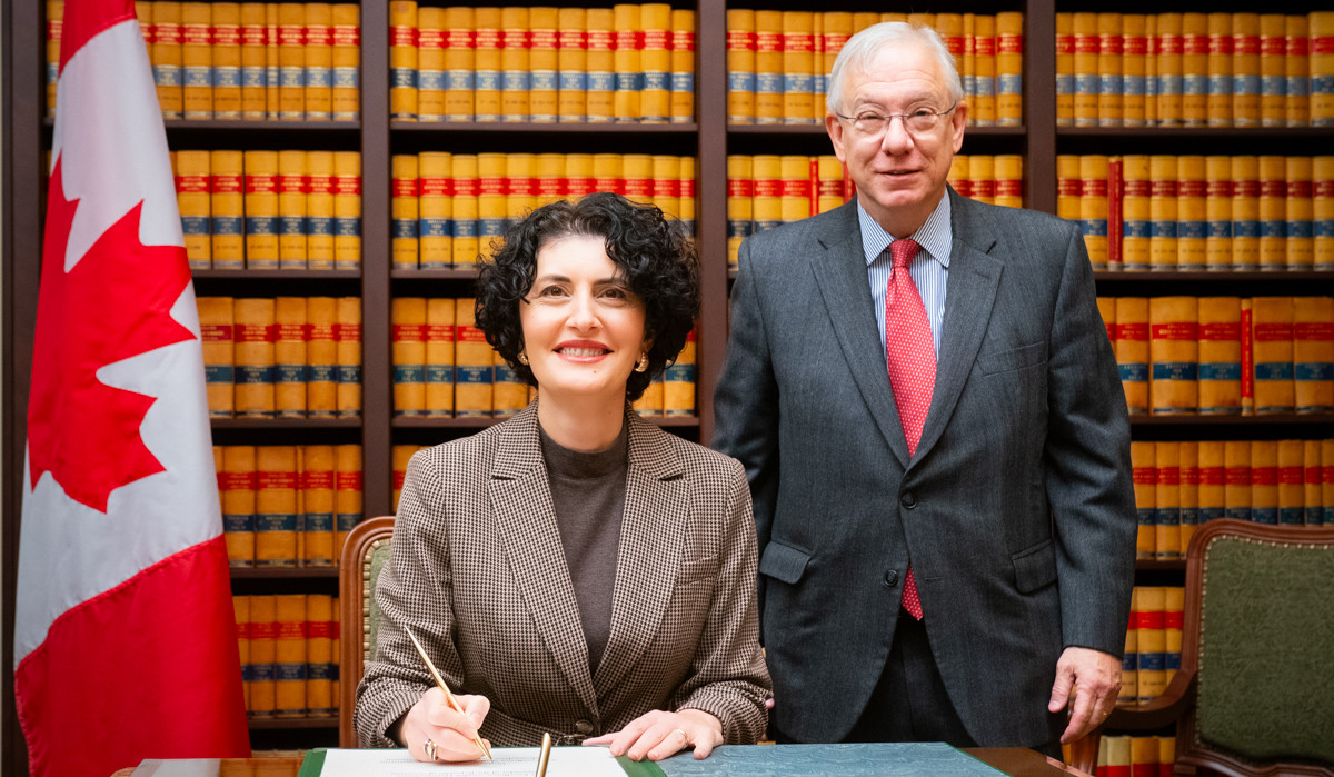 Ermənistan səfiri ilə Kanada parlamentinin sədri regional təhlükəsizliklə bağlı bir sıra məsələləri müzakirə ediblər