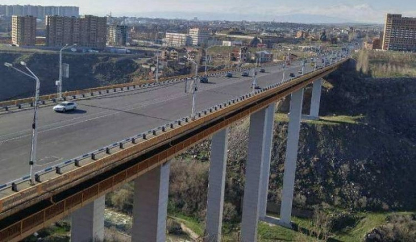 Դավթաշենի կամրջի՝ Վաղարշյան փողոցից դեպի Սասնա Ծռերի փողոցի ուղղությամբ փակ են լինելու երթևեկելի երկու ուղղության 1-ին գոտիները