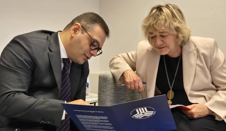 Meeting of Deputy Foreign Minister of Armenia with Director General of Ministry of Foreign Affairs of Belgium