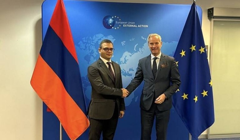 Meeting of Deputy Foreign Minister of Armenia with Deputy Secretary General of EEAS
