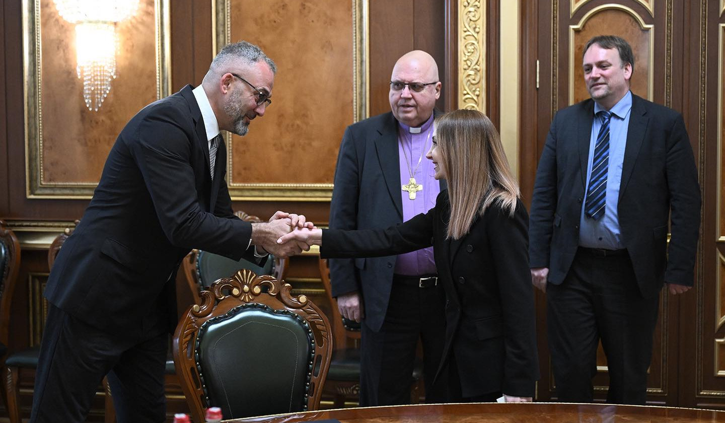 Մտքեր են փոխանակվել ՀՀ-ում և տարածաշրջանում տեղի ունեցող զարգացումների շուրջ. Լիլիթ Մակունցը հանդիպել է Գերմանիայի Ավետարանական եկեղեցու  պատվիրակության հետ