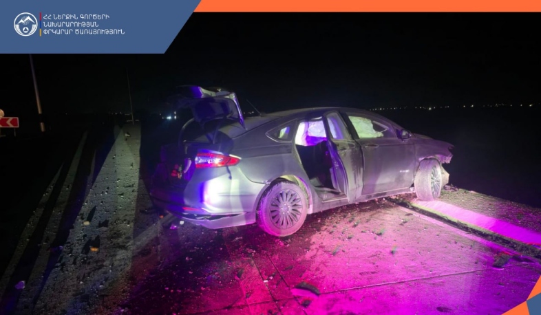 ՃՏՊ Երևան-Գյումրի ավտոճանապարհի 52-րդ կմ-ին․ 4 տուժած  հոսպիտալացվել է