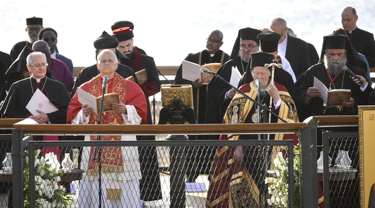 Հռոմի Պապ Լևոն XIV-ը և Կոստանդնուպոլսի ուղղափառ եկեղեցու պատրիարք Բարդուղիմեոս I-ը միասին աղոթել են Իզնիկում