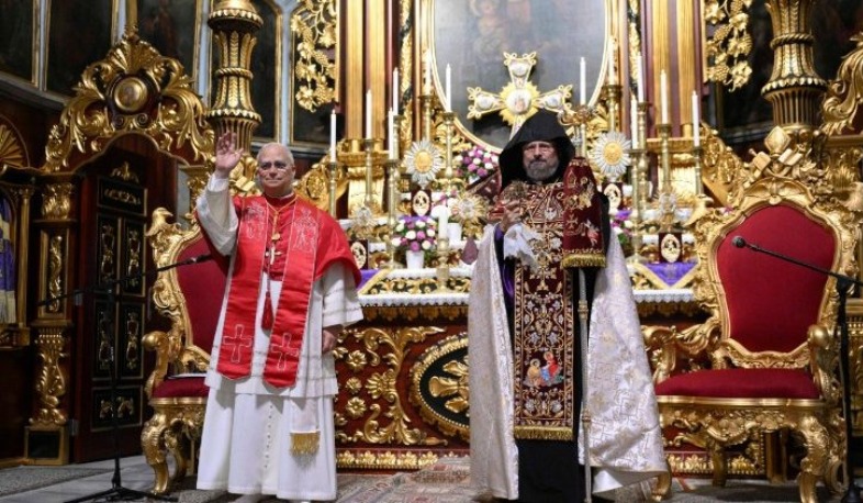 Հռոմի Պապի մասնակցությամբ պատարագ՝ Ստամբուլի հայկական Սուրբ Աստվածածին աթոռանիստ մայր տաճարում