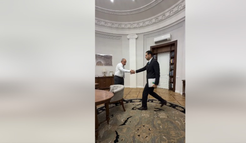 Աշխատանքային հանդիպում Համբարձում Մաթևոսյանի հետ. վարչապետը տեսանյութ է հրապարակել