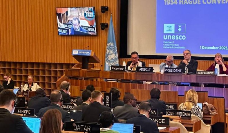 At UNESCO Headquarters resolution initiated by Armenia unanimously adopted
