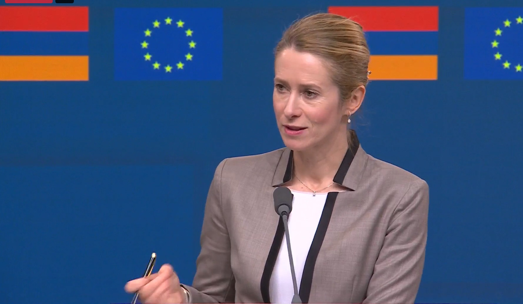 Сегодня я объявляю о выделении 15 миллионов евро на мир и укрепление устойчивости Армении: Кая Каллас