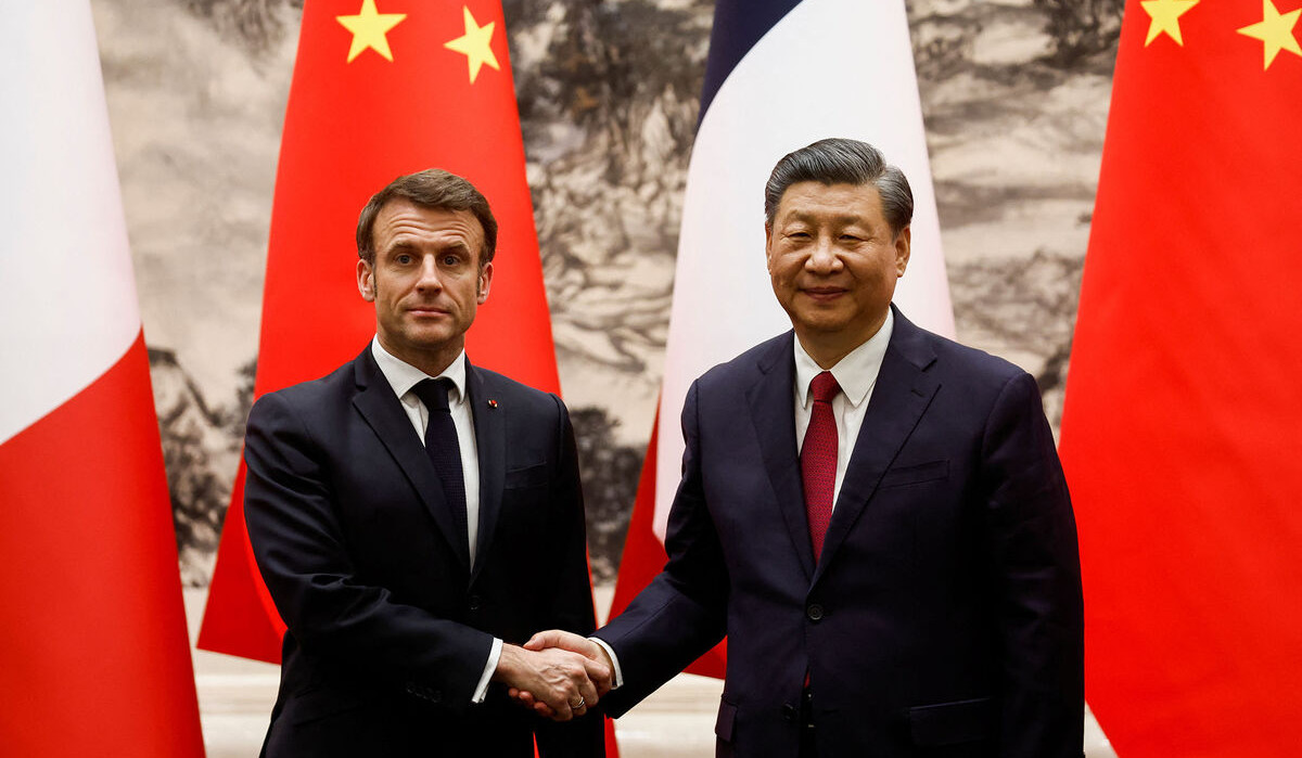 Macron visits China, urges Xi to step up efforts on Ukraine, rebalancing global trade