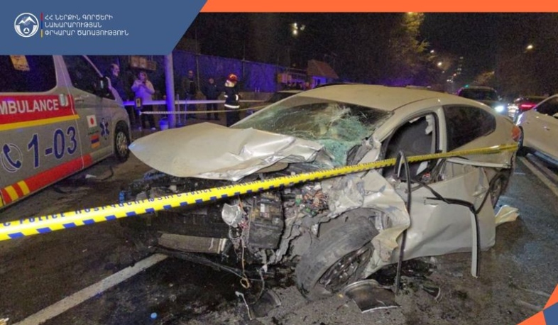 Պռոշյան փողոցում բախվել է 7 ավտոմեքենա․ կա զոհ