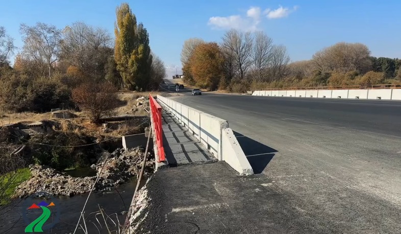 Հիմնանորոգվում է Սևան-Մարտունի-Գետափ ավտոճանապարհին գտնվող կամուրջը