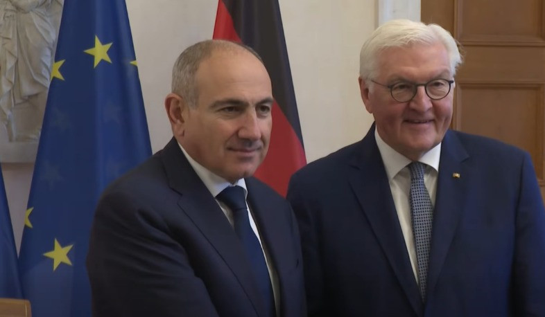 Nikol Pashinyan and Frank-Walter Steinmeier meet in Berlin