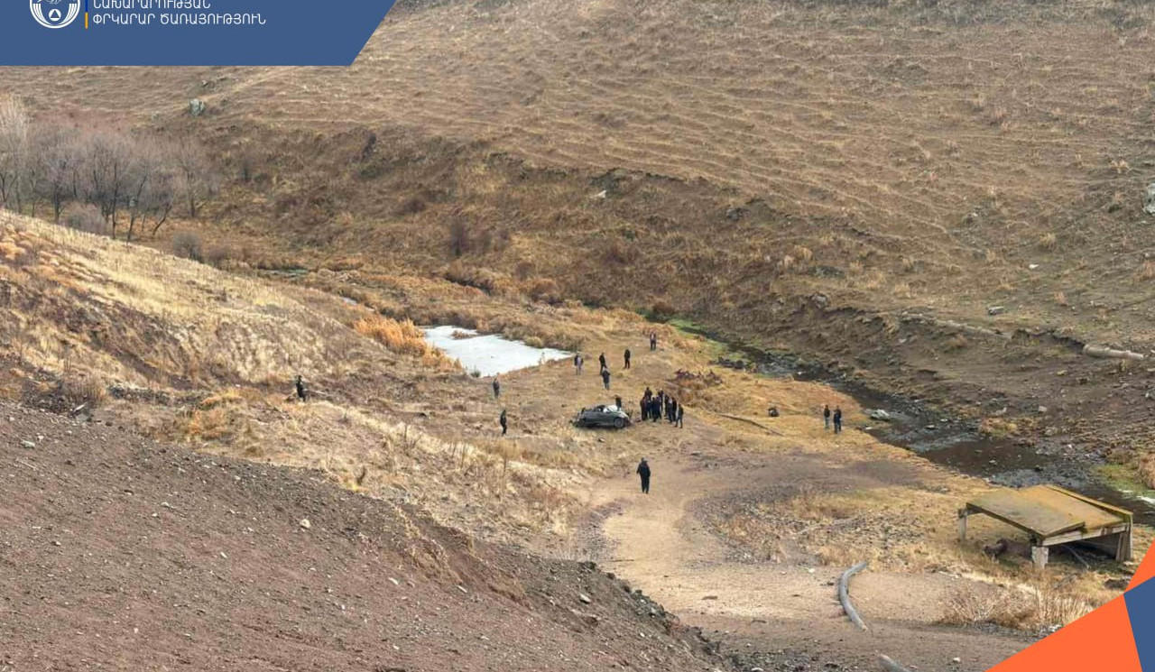 Դդմաշեն գյուղի մոտ մեքենան գլորվել է ձորը. կա զոհ