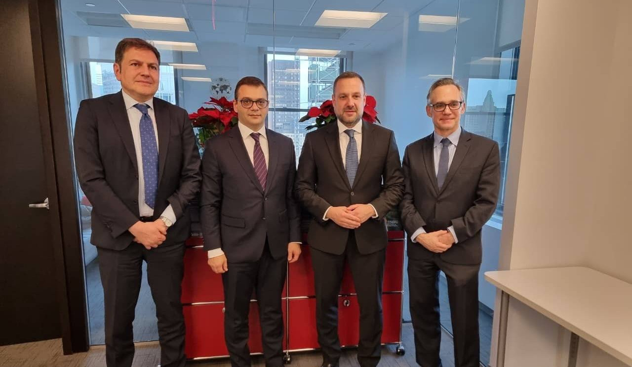 Փոխարտգործնախարարը հանդիպել է Coalition for the UN we Need-ի և Կոնրադ Ադենաուերի հիմնադրամի՝ Նյու Յորքի գրասենյակի գործադիր տնօրենների հետ