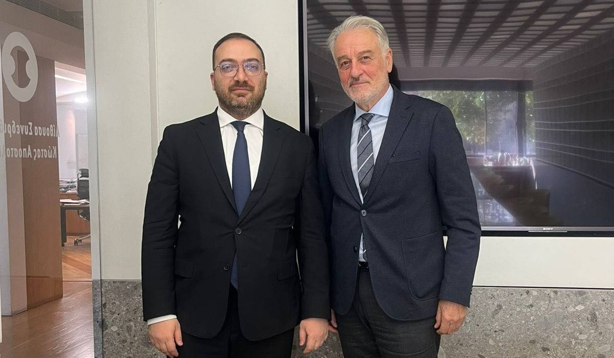 Դավիթ Կարապետյանը ELIAMEP խորհրդի նախագահի հետ հանդիպմանը կարևորել է Հարավային Կովկասում հաստատված խաղաղության ինստիտուցիոնալացումը