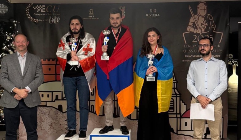 Մհեր Սարգսյանը՝ Եվրոպայի մինչև 2000 վարկանիշ ունեցող շախմատիստների առաջնության չեմպիոն