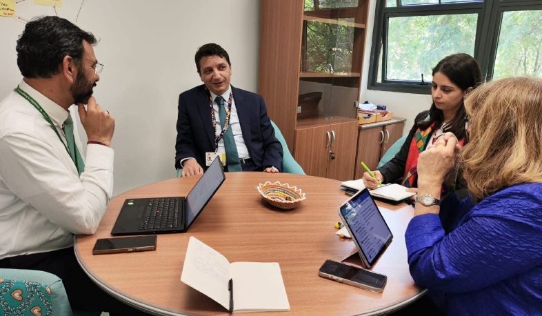 Վահե Հովհաննիսյանը ՄԱԿ գործընկերների հետ քննարկել է COP17-ի կազմակերպմանն առնչվող հարցեր