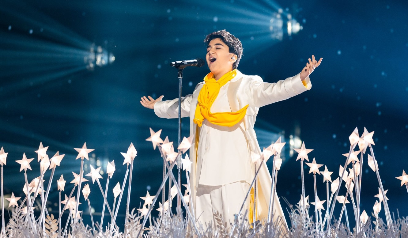 12-year-old Albert took 4th place in Junior Eurovision 2025 contest