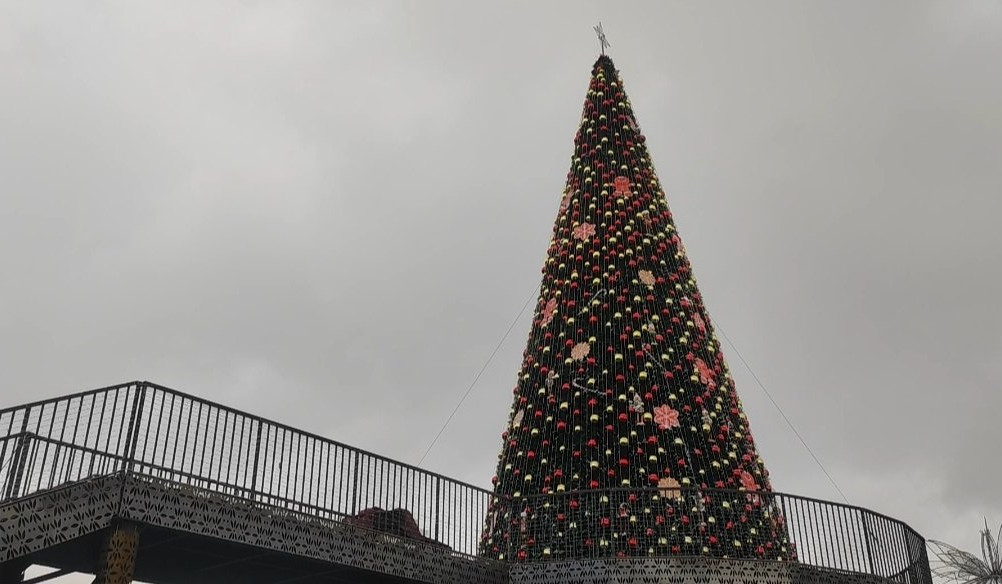 Տոնածառը, հարթակը և կամուրջը լուրջ վնասներ չեն կրել. Ապարանի համայնքապետարանը՝ քամու պատճառած վնասի մասին