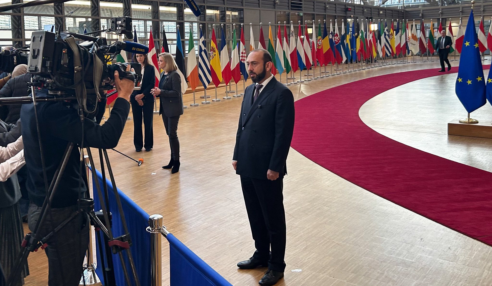 Mirzoyan participated in meeting held within framework of EU Foreign Ministers Council format