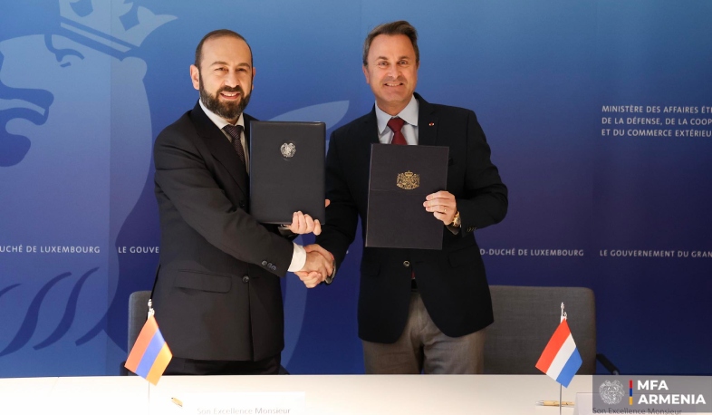 Հայաստանը և Լյուքսեմբուրգը վերահաստատել են իրենց վճռականությունը խորացնելու հարաբերությունները քաղաքականության, անվտանգության և կրթության ոլորտներում