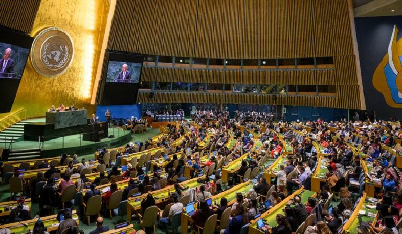 ՄԱԿ-ի Գլխավոր ասամբլեան թարմացրել է Ուկրաինայում Ռուսաստանի իրականացրած խախտումների վերաբերյալ իր բանաձևը